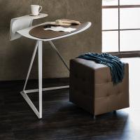 Bob pouffe and Storm desk by Cattelan