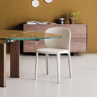 Daisy chair by Cattelan with embracing backrest