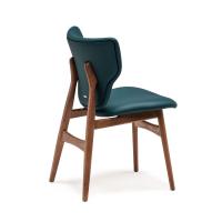 Structure of Dumbo chair by Cattelan made of Canaletto painted ashwood with slightly curved shape