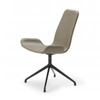 Flamingo chair by Cattelan with wide seat and shaped backrest