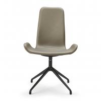 Flamingo living room chair by Cattelan with 4-spoke base