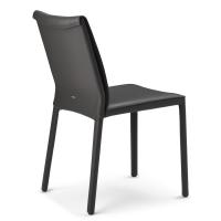 Italia by Cattelan smoke leather covered chair