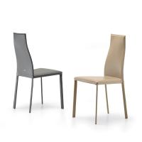 Kaori tall back living chair by Cattelan - totally hide-leather covered