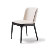 Magda chair with elegant design by Cattelan, available in various choices of leather and faux-leather