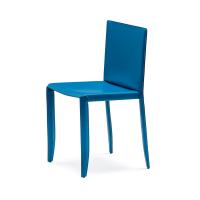 Piuma chair by Cattelan with hide-leather upholstery in 74 Capri