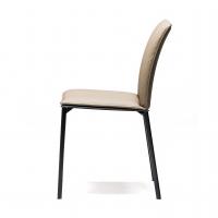 Rita chair by Cattelan with black-painted steel legs