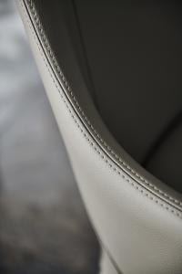 Detail of the seams of the armchair Wanda