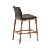 Cattelan's Arcadia stool with quilted backrest