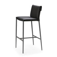 Isabel modern stool with metal structure