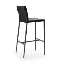 Isabel modern stool with metal structure