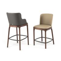 Magda stool models: with or without armrests, in two different heights