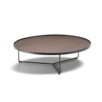 Billy design round coffee table by Cattelan, in the 100 cm model