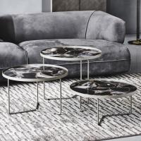 Trio of round Billy tables by Cattelan