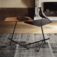 Laser end table by Cattelan in the two available heights