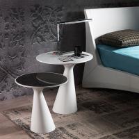 Peyote round coffee table by Cattelan, suitable as bedside table
