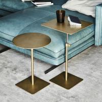 Step golden metal side table by Cattelan