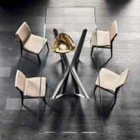 View from above of Marathon by Cattelan dining table