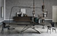 Premier table by Cattelan with a Keramik stone top