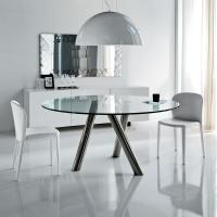 Ray table by Cattelan with tilted legs