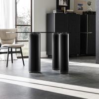 Roll table by Cattelan with two small legs cm Ø 16 and one large leg of cm Ø 22