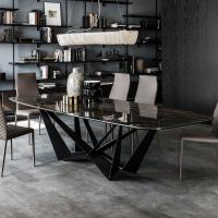 Skorpio shaped living room table