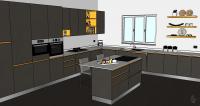 Kitchen 3D Project - overall view