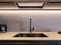 Foster Ke under-top sink in stainless steel finish Gun Metal