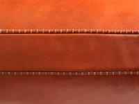 Close-up of the Step stitching on the Greg sofa by Borzalino