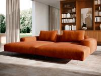 The greated freedom of customization is given by this modular design sofa Biarritz