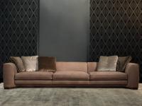 Franklin linear handcrafted sofa consisting of 2 end pieces and 1 centre piece