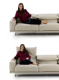Seating proportions and ergonomy on the Heritage sofa