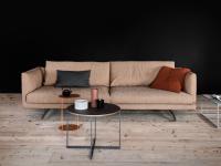 Jude sofa, 90 cm deep, covered in fabric