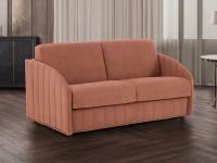 Clark sofa bed in the 174 cm linear version upholstered in Floriante fabric colour 43