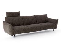 Malibù linear 3-seater sofa 294 cm (with 21 cm armrests)