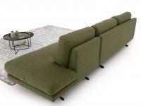 Back view of Marlow sectional sofa