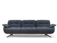Ayton sofa by Borzalino with soft, down-filled cushions