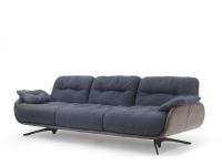 Ayton retro-style sofa with soft, comfortable cushions