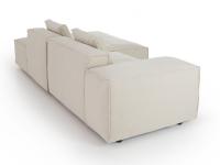 Rear view of the Square modular sofa