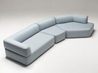 Modular sofa with curved lines and extreme customisation Swing