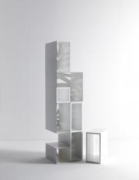 Domino modern modular bookcase with a contemporary design