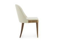Eiko is a bespoke upholstered chair- side view 