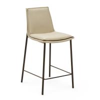 Dalila elegant padded stool