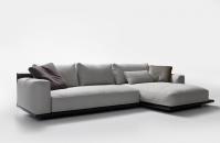 Victor sofa with comfortable chaise longue