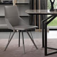 Sax dining table belting leather chair