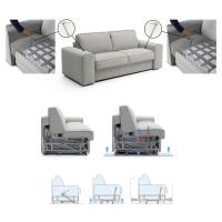 Clean Up System: actioning the 2 levers set between the arms and the seat, 4 wheels come down lifting the structure that allow the displeacement without scratching the floor