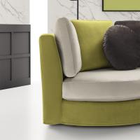 Detail of Ravel sofa armrest