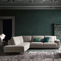 Baltimora sofa corner model with meridienne