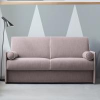 Brian sofa bed with a light and feminine neutral colour perfect for a modern and fancy house