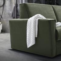Lateral view of Carson sofa bed