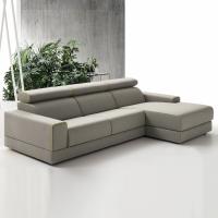 Bruce sofa in the linear model with chaise longue